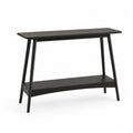 Konsolentisch Schwarz Holz 120x30x75cm