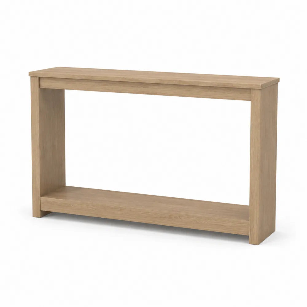 Konsolentisch rechteckig Eiche 120x40x80cm
